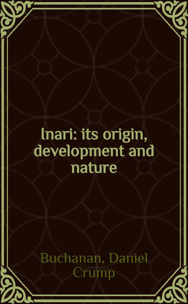 Inari: its origin, development and nature