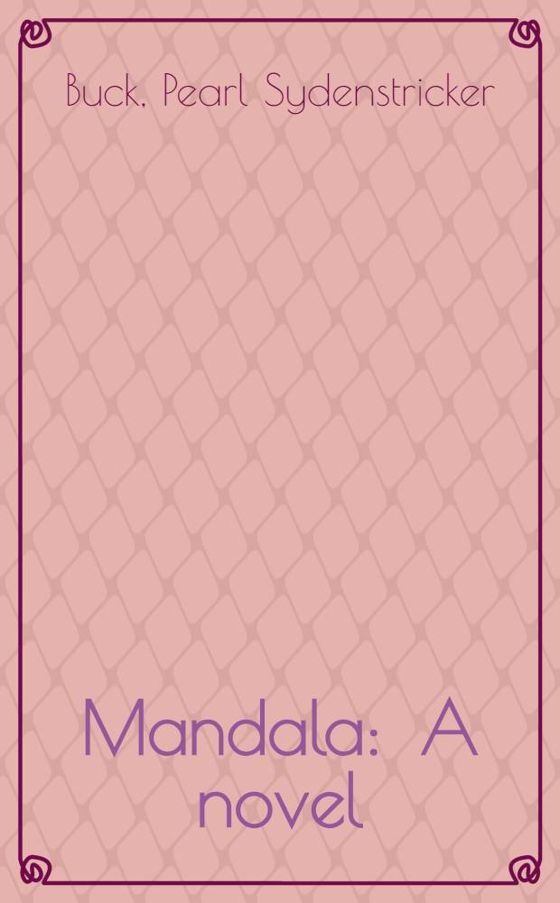 Mandala : A novel