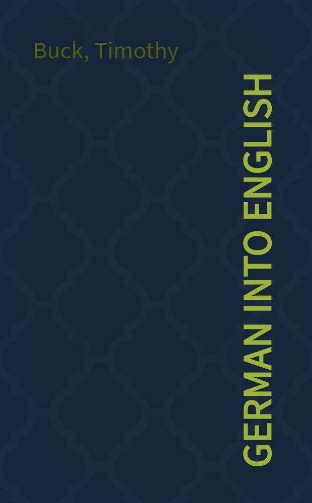 German into English