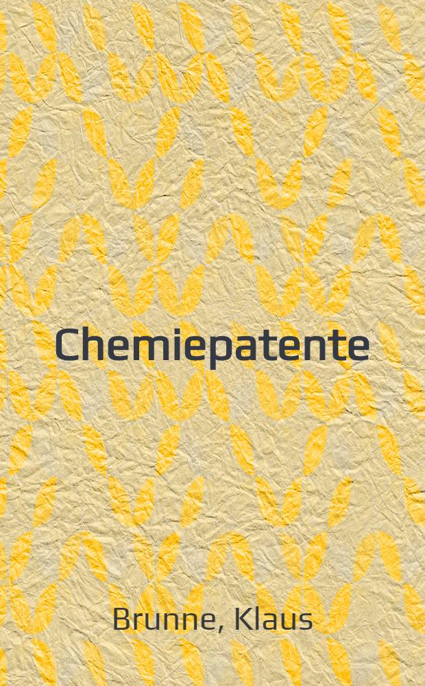Chemiepatente