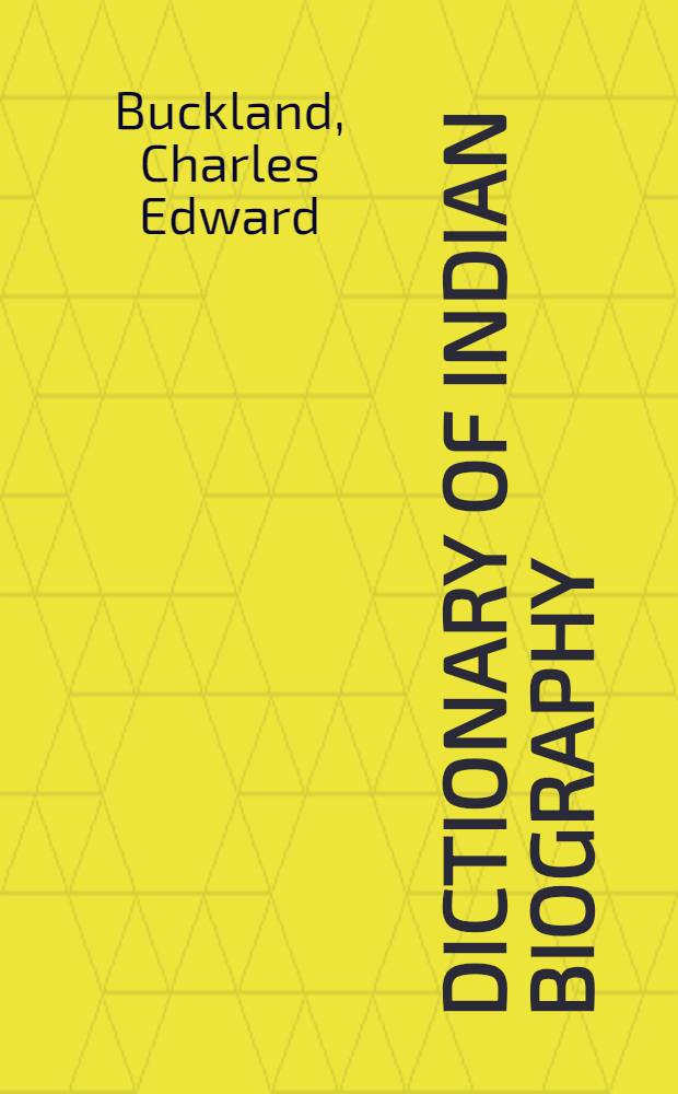 Dictionary of Indian biography