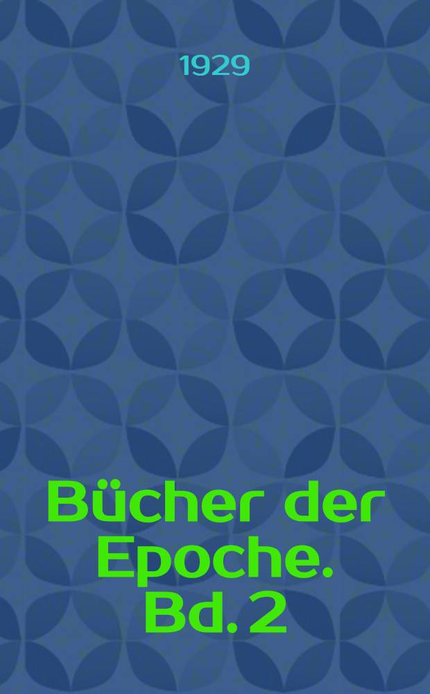 Bücher der Epoche. Bd. 2 : Der Untertan