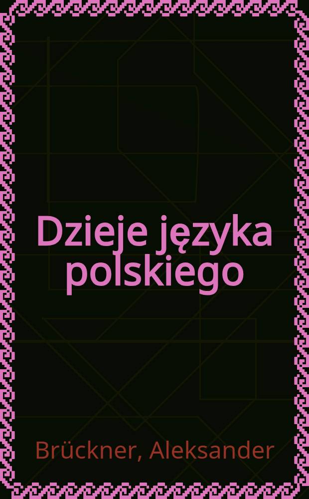 Dzieje języka polskiego