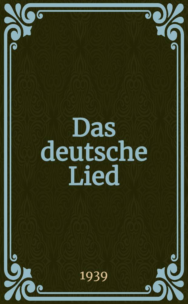 Das deutsche Lied