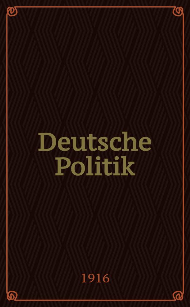 Deutsche Politik