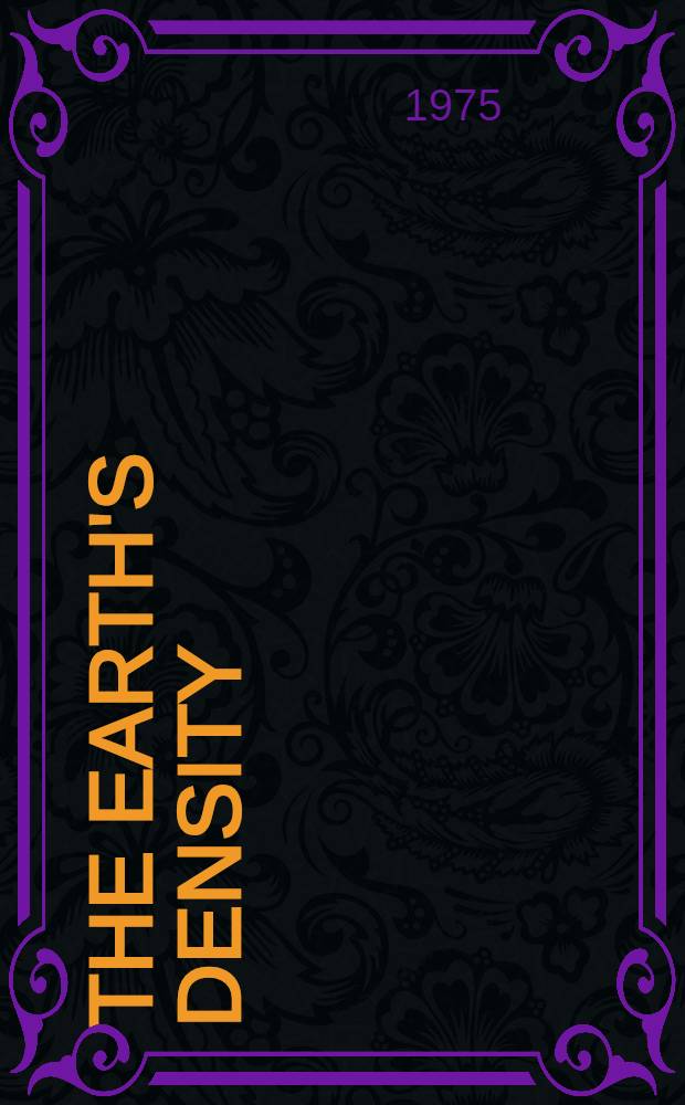 The Earth's density