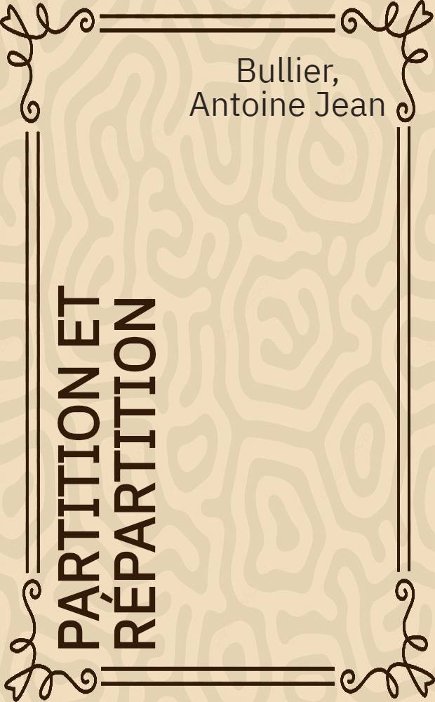 Partition et r&eacute;partition : Afrique du Sud, histoire d'une strat&eacute;gie ethnique (1880-1980)