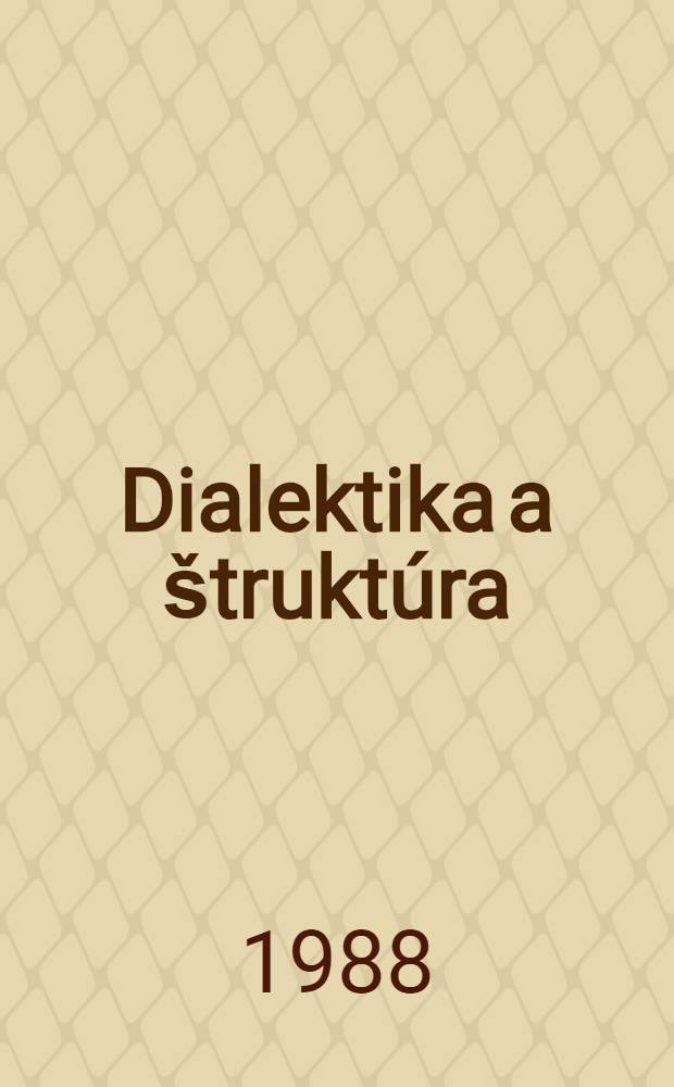 Dialektika a štruktúra