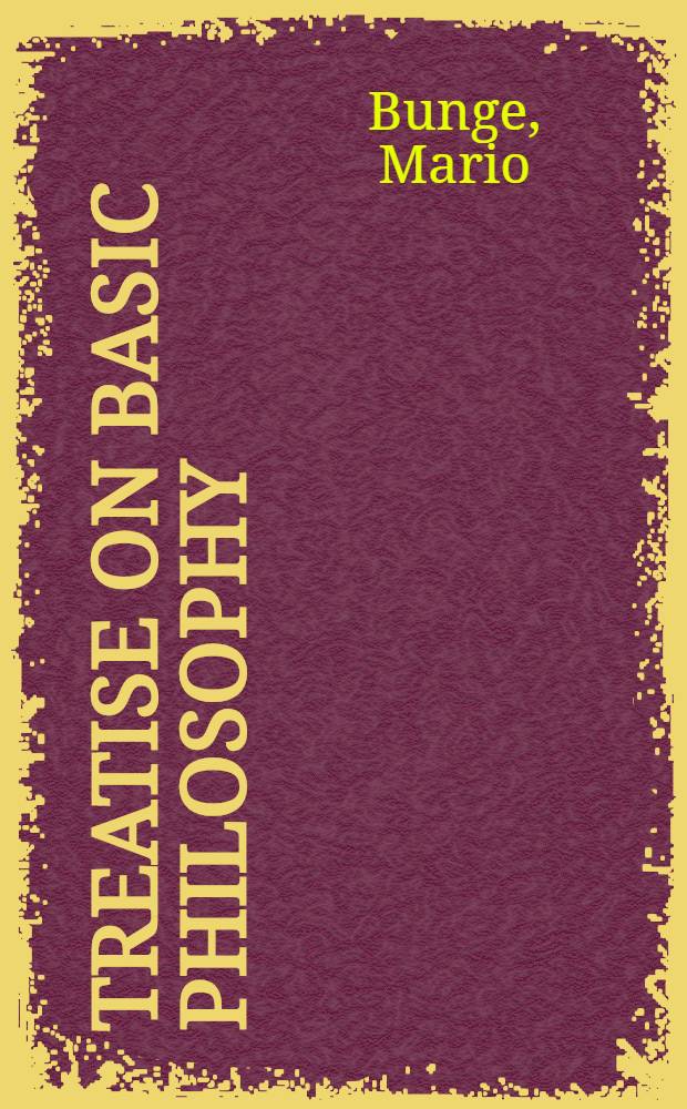 Treatise on basic philosophy