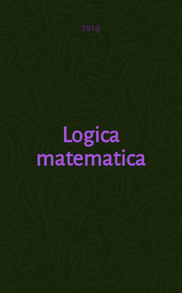 Logica matematica