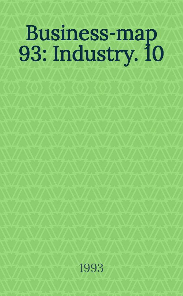 Business-map 93 : Industry. 10 : Russia