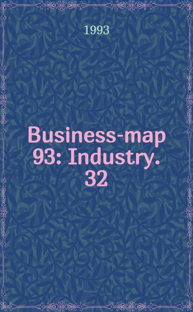 Business-map 93 : Industry. 32 : The Baltics