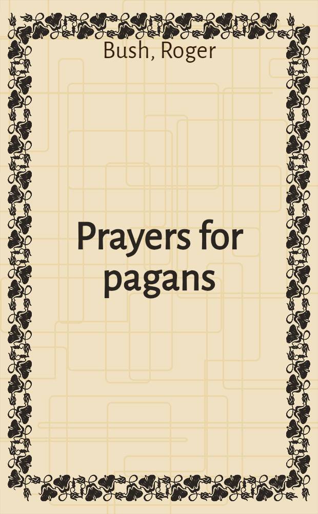 Prayers for pagans