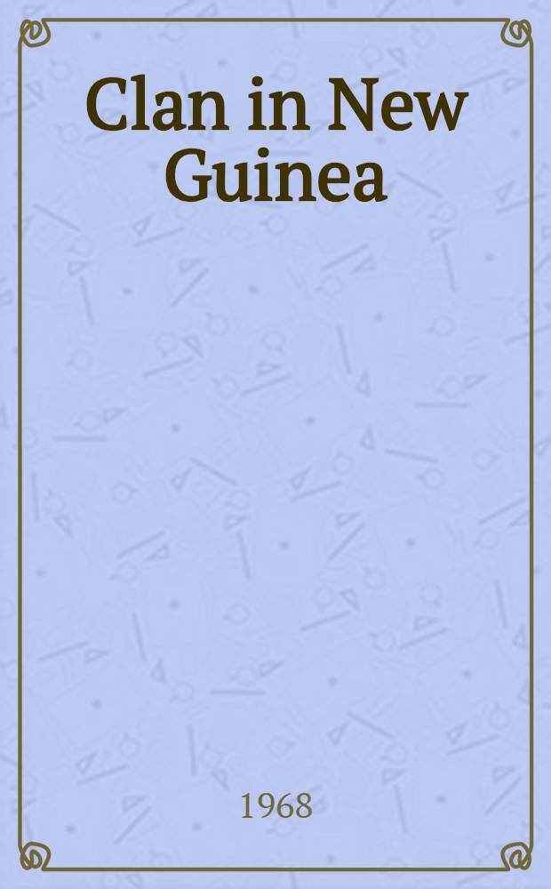 Clan in New Guinea