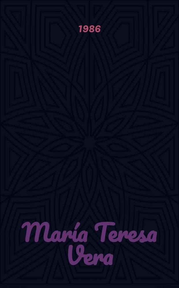 Mar&iacute;a Teresa Vera