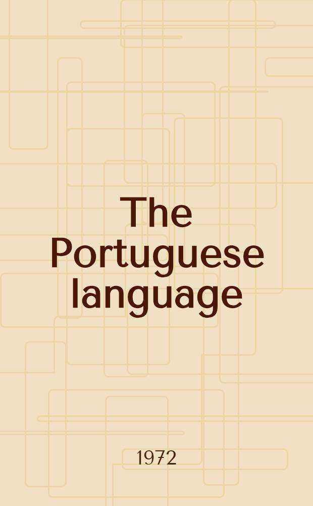 The Portuguese language