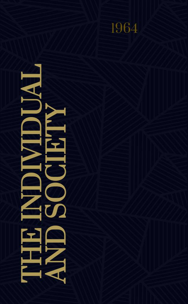 The individual and society