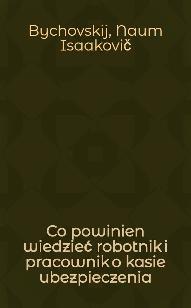 Co powinien wiedzieć robotnik i pracownik o kasie ubezpieczenia