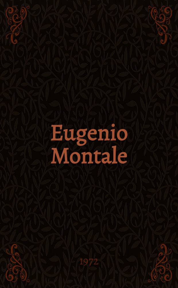 Eugenio Montale