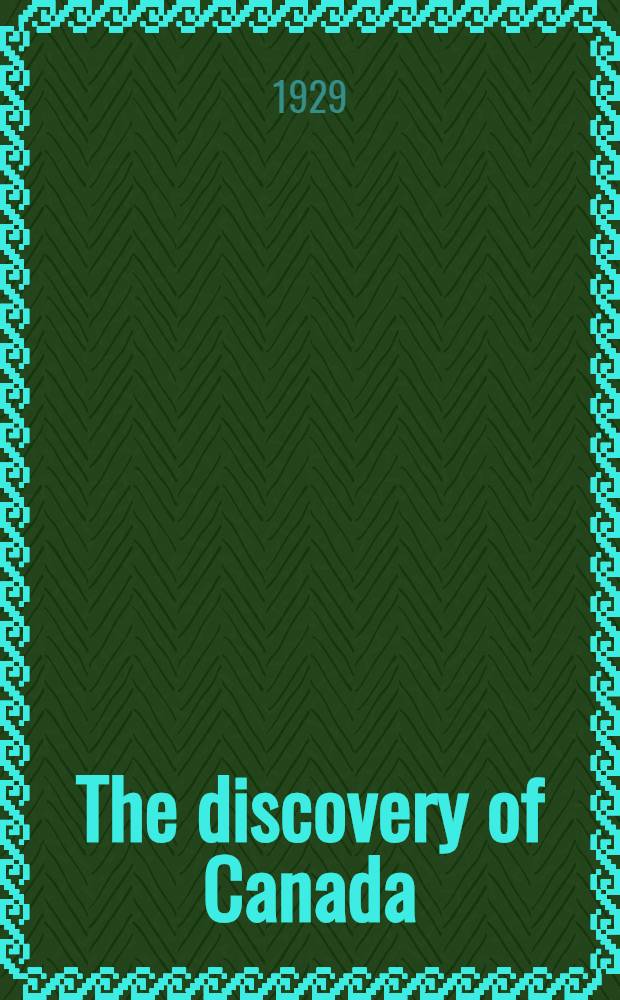 The discovery of Canada