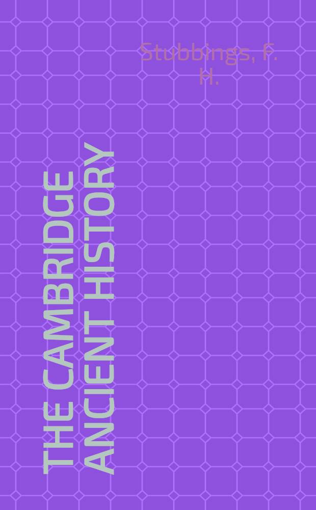 The Cambridge ancient history : Vol. 1-2. Vol. 2. Chap. 14 : The rise of Mycenaean civilization