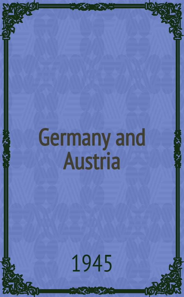 Germany and Austria