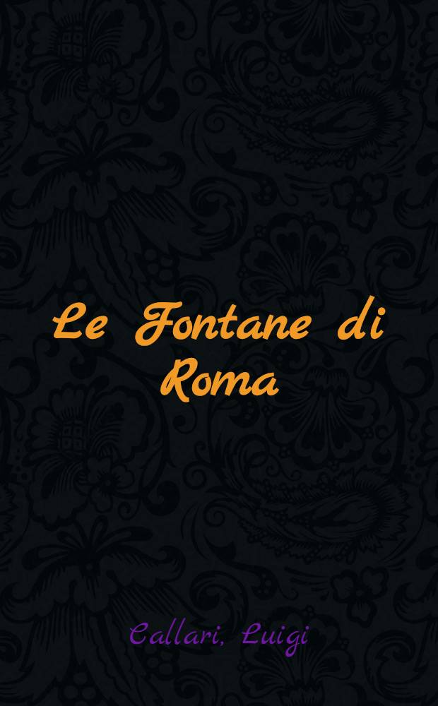 Le Fontane di Roma