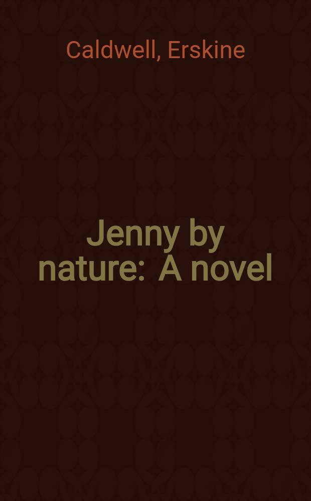 Jenny by nature : A novel