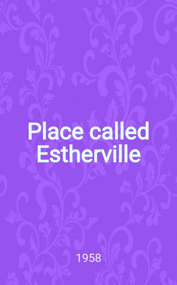 Place called Estherville