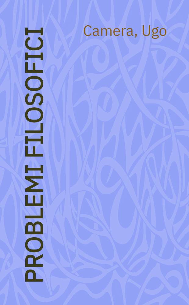 Problemi filosofici
