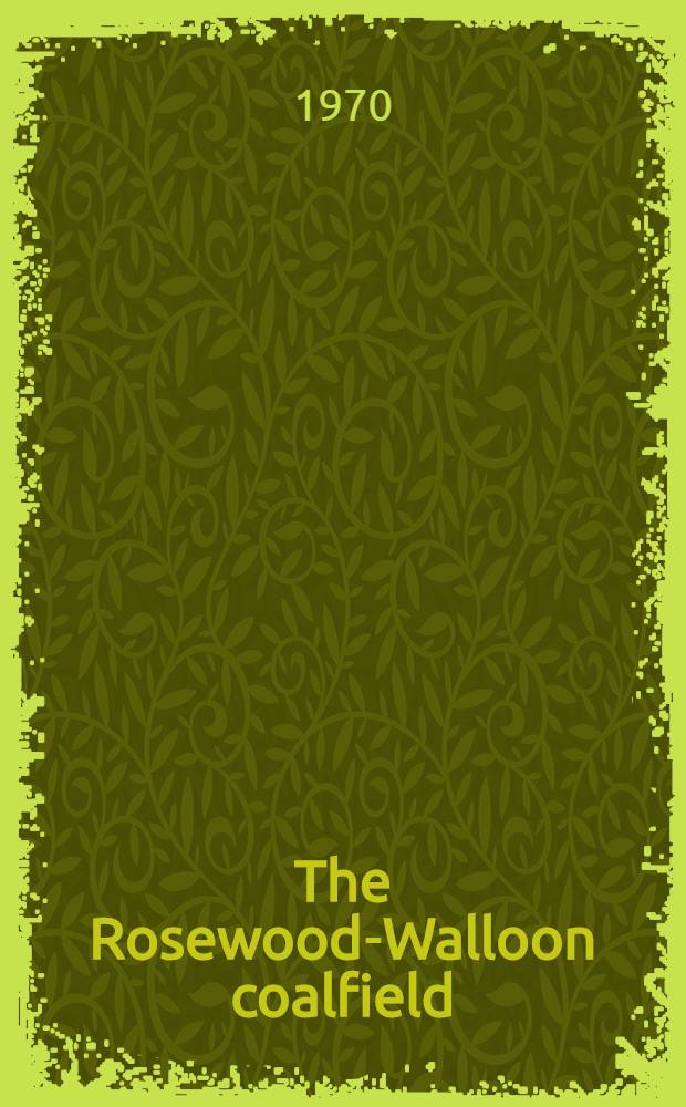 The Rosewood-Walloon coalfield