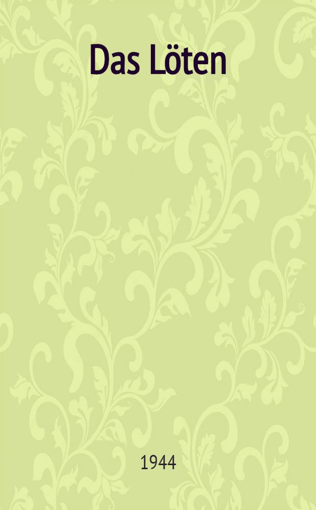 Das Löten