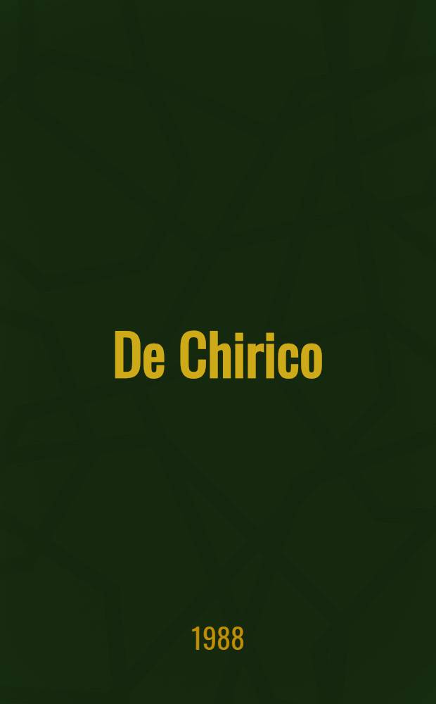 De Chirico