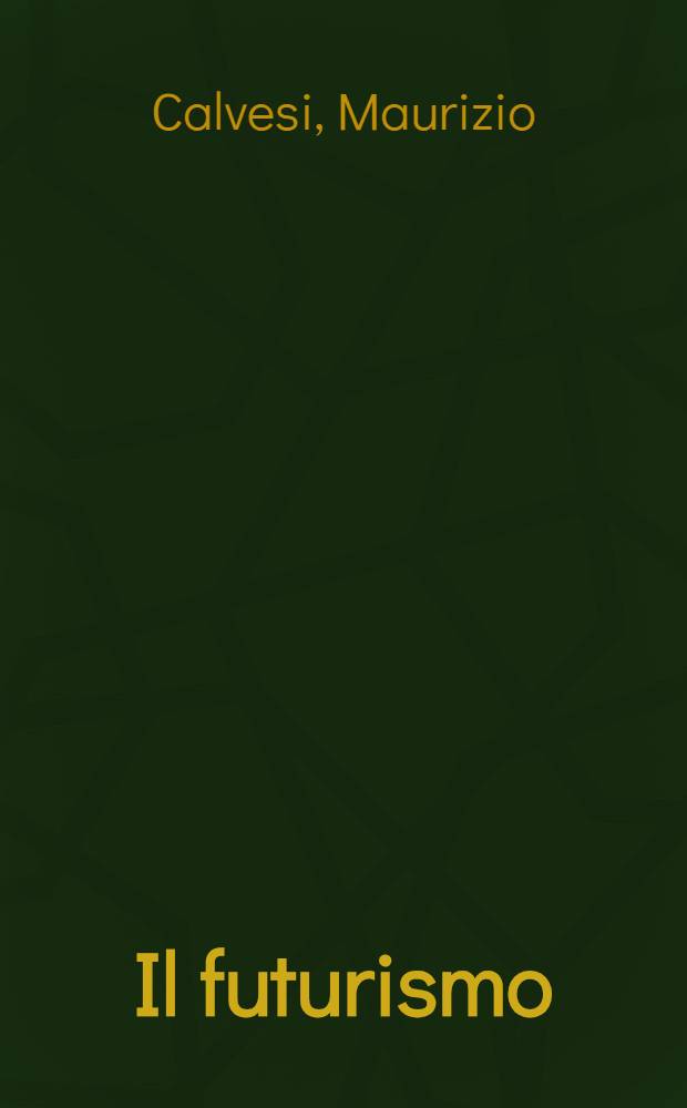 Il futurismo