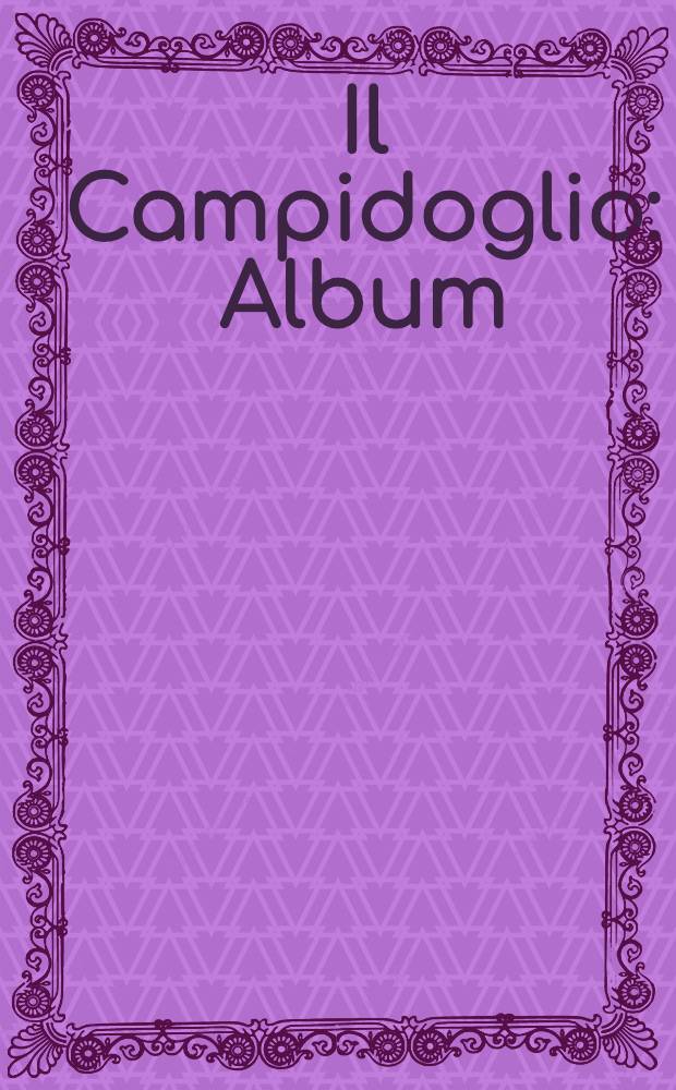 Il Campidoglio : Album