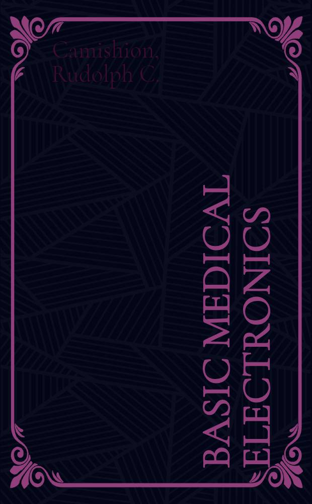 Basic medical electronics