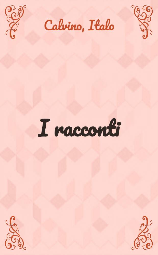 I racconti