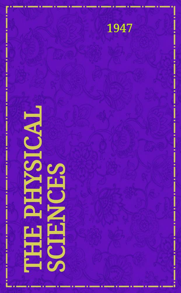 The Physical sciences