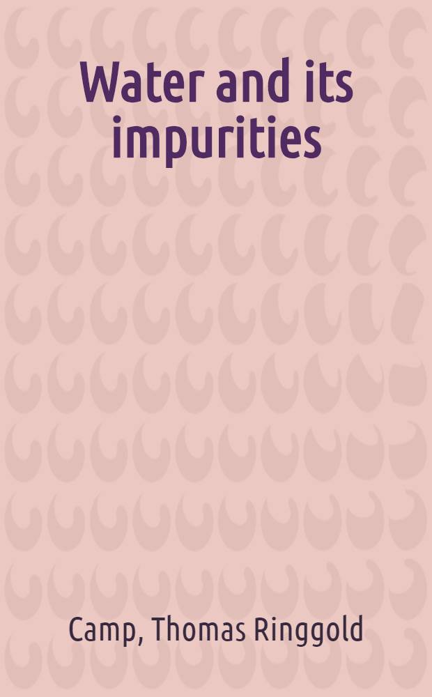 Water and its impurities