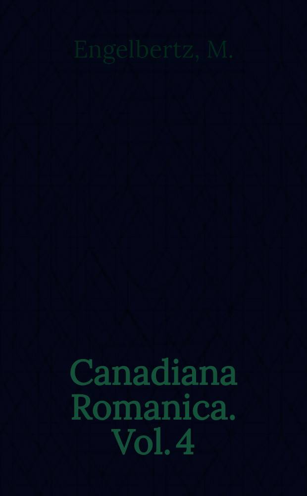 Canadiana Romanica. Vol. 4 : Le th&eacute;&acirc;tre qu&eacute;b&eacute;cois de 1965 &agrave; 1980 - th&eacute;&acirc;tre politique
