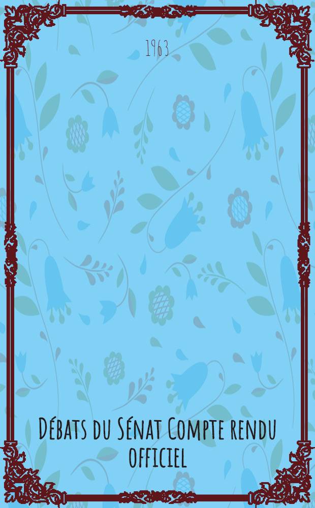 Débats du Sénat Compte rendu officiel (Hansard). Vol. 112 : 26-e législature