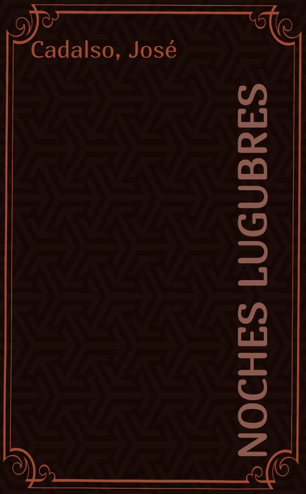 Noches lugubres