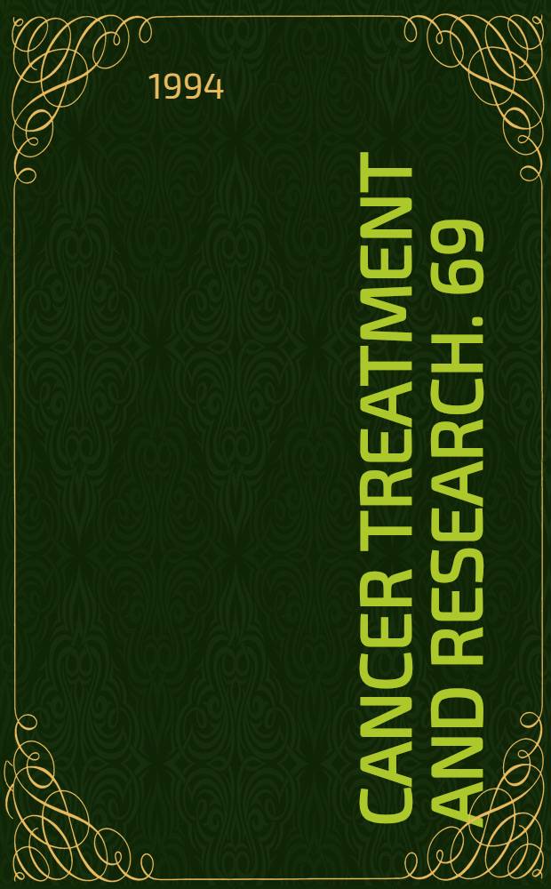 Cancer treatment and research. 69 : Hepatobiliary cancer