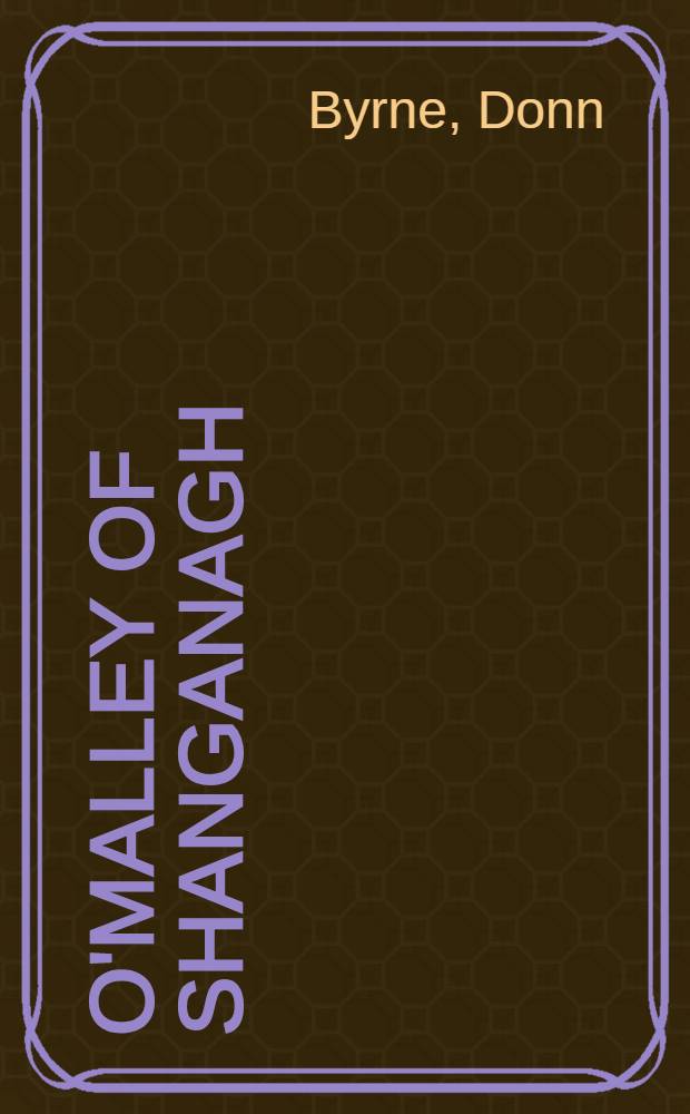 O'Malley of Shanganagh