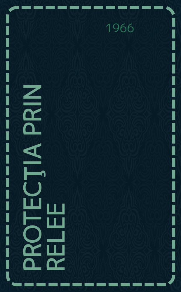 Protecţia prin relee