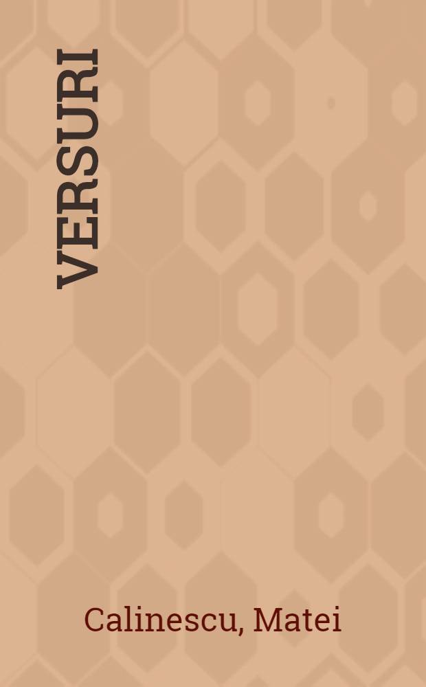Versuri