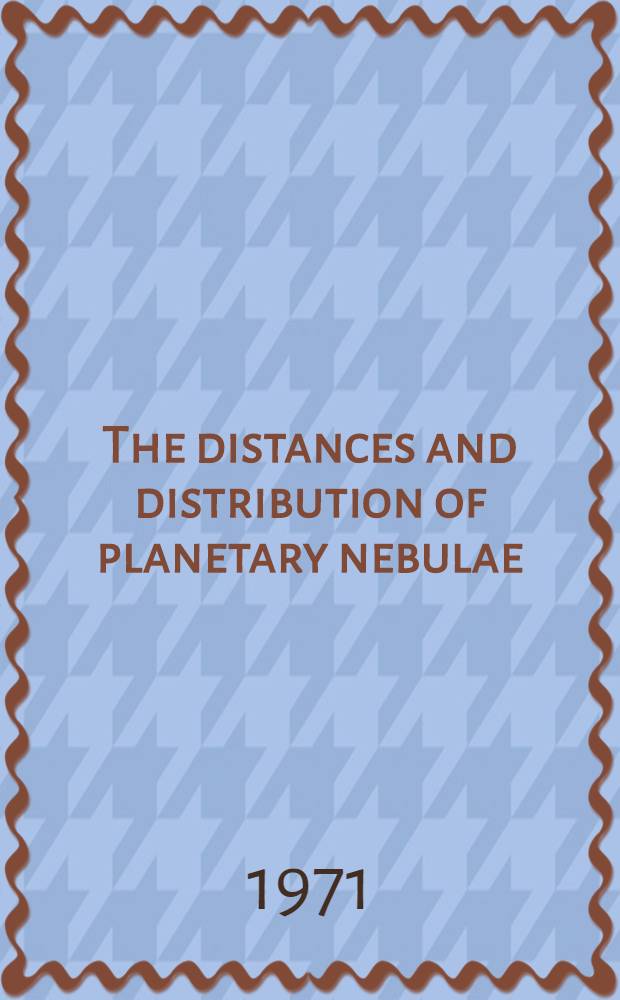 The distances and distribution of planetary nebulae