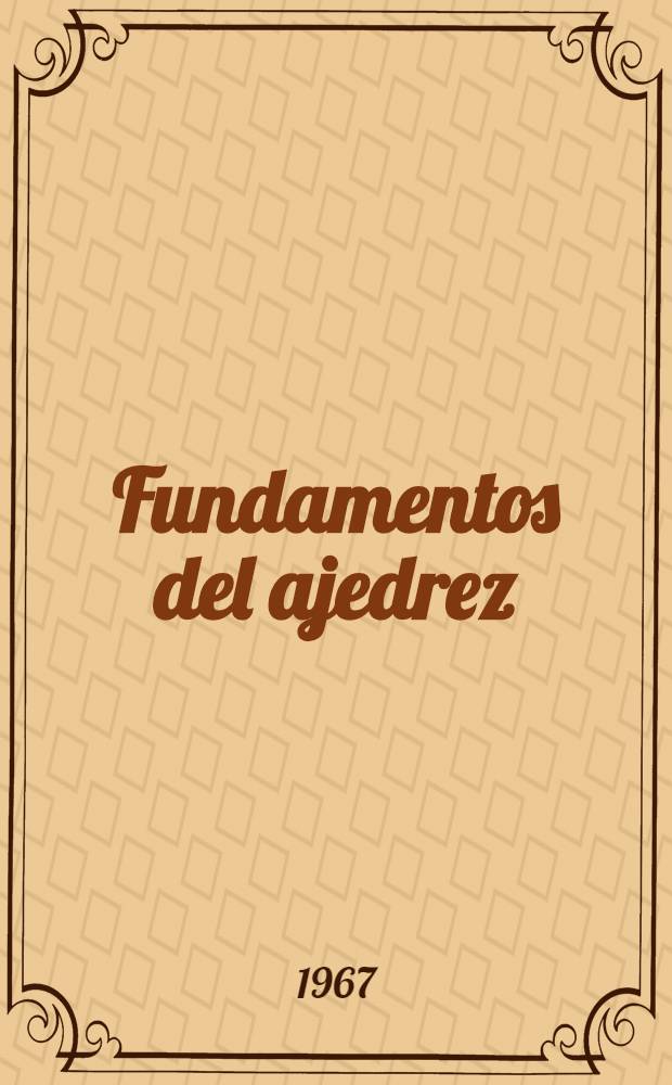 Fundamentos del ajedrez