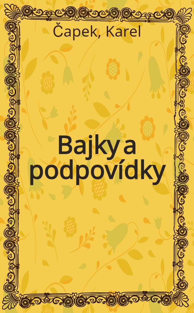 Bajky a podpovídky