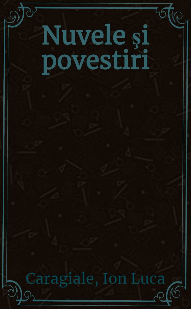 Nuvele şi povestiri